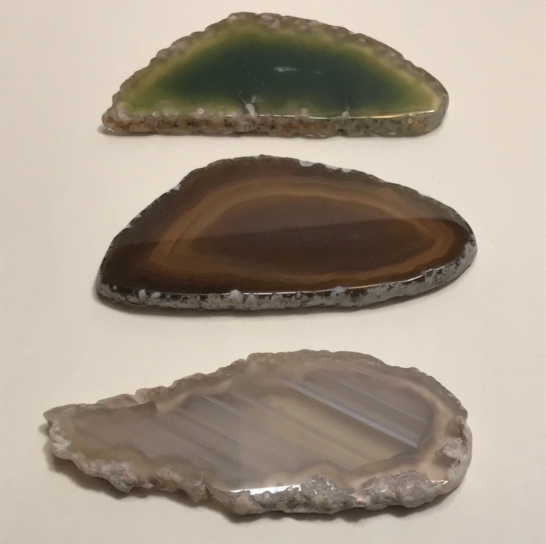 Bag of 3 Assorted Crystal Slices