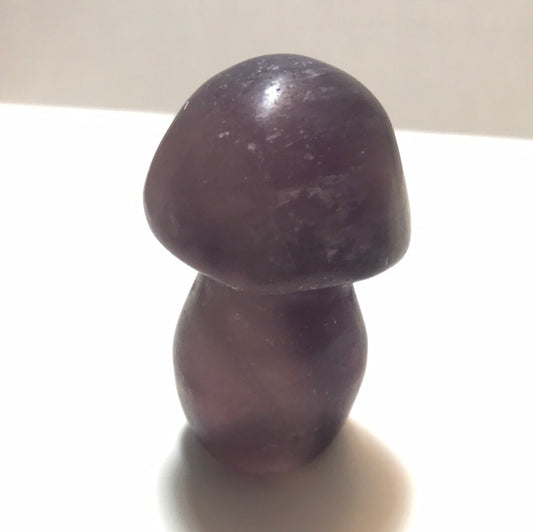 Purple Fluorite Mushroom
