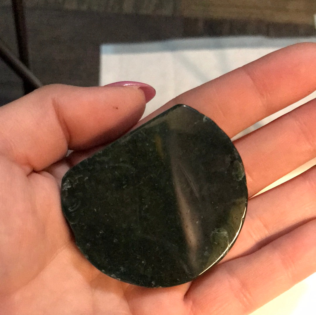 Moss Agate Coaster