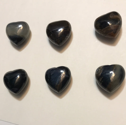 Bag of 6 Tiny Hearts